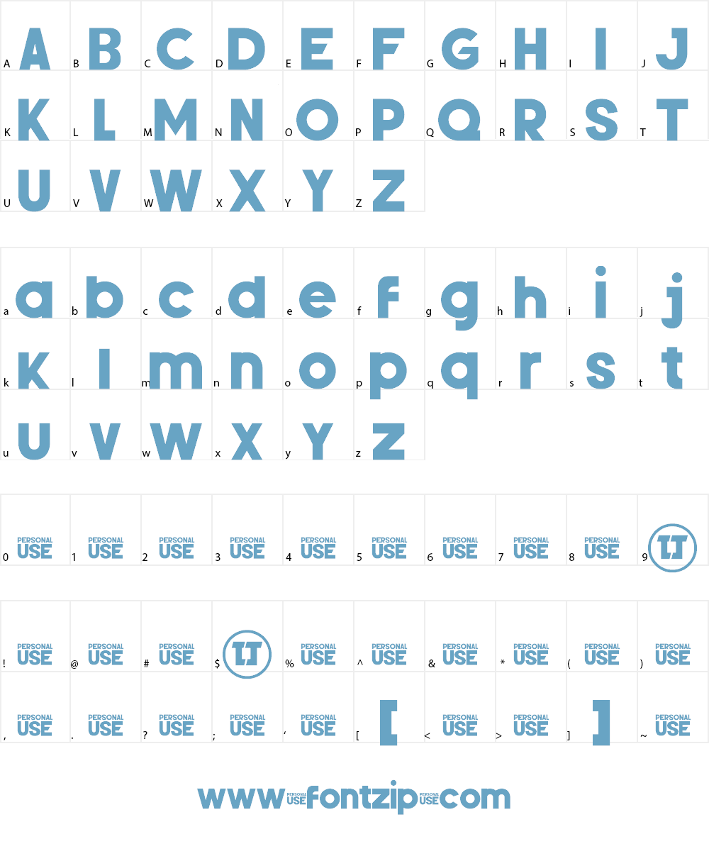 Silver Forte Font Character